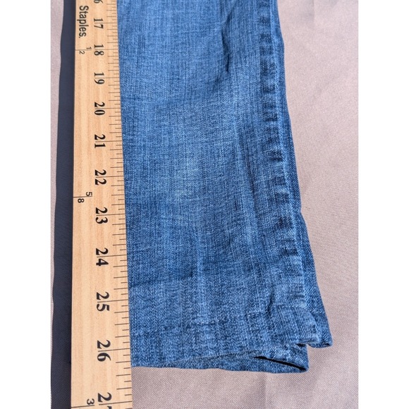 Miss Me Jeans Bling Cross Signature Skinny Size 25 Diamond Chrome Y2K JE8078SL - Picture 9 of 11